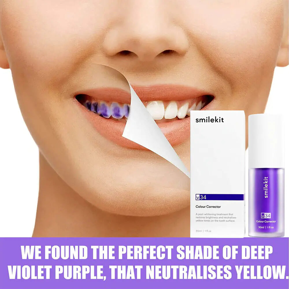 V34 Smile Kit - Purple Toothpaste